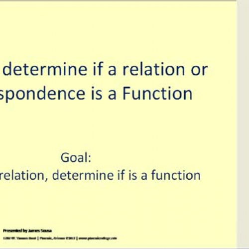 Determine Function