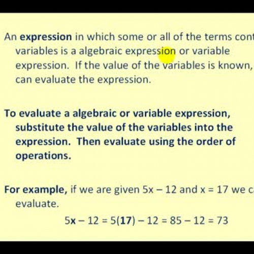 Evaluate Expressions