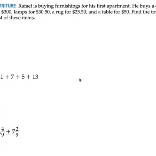 1-3 Properties of Numbers part 2