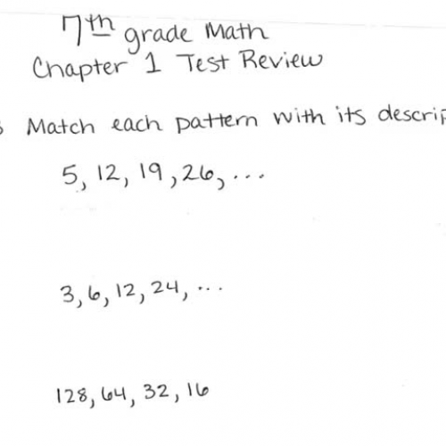 7th grade review