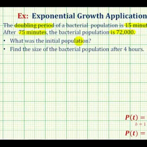 Exponential Growth Double Y= A E_ K X Ex2 B