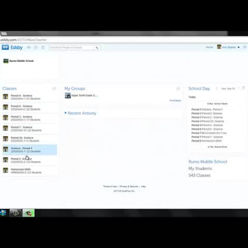 Renaming Classes in Edsby