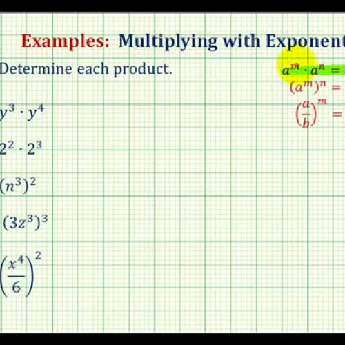 Exponents Prod Power Ex