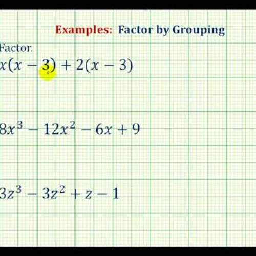 Factor Group Ex1