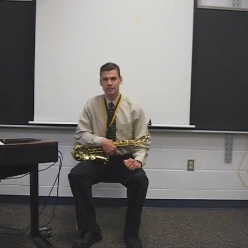 Saxophone Playing 3 Beat Rhythms