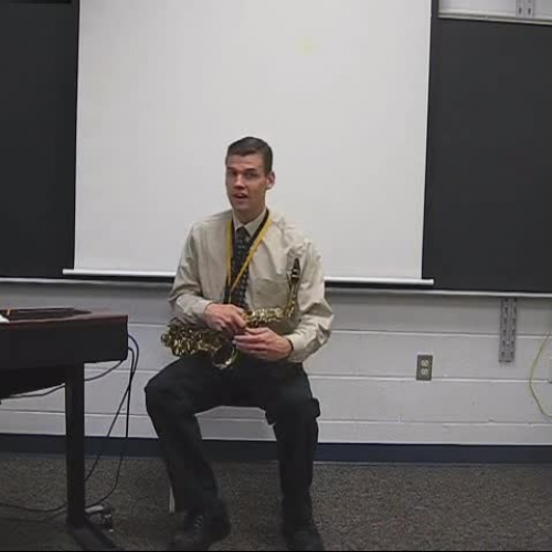 Saxophone Playing 4 Beat Rhythms