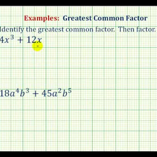 Factor G C F Ex1