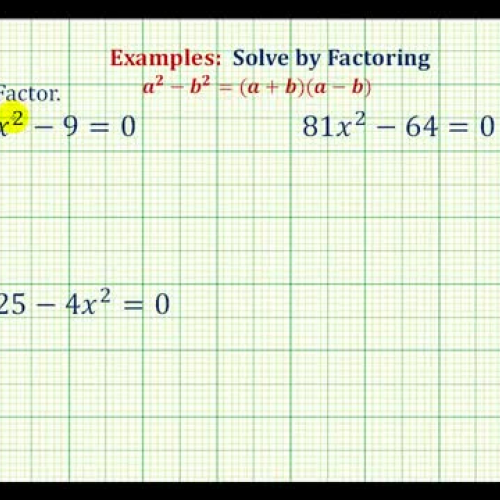 Factor Solve Diff Square Ex