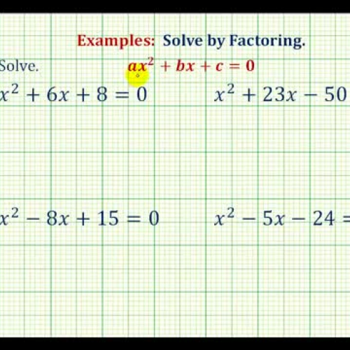 Factor Solve Tri A_1 Ex