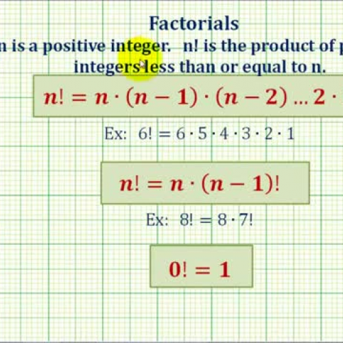 Factorials Ex1