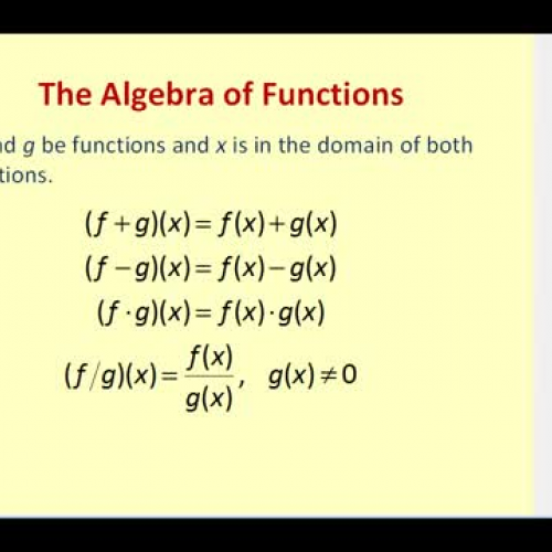 Function Algebra Short2