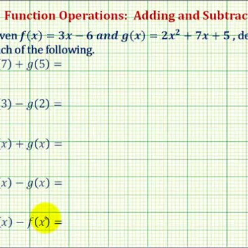 Function Arithmetic Add Subtract Ex1