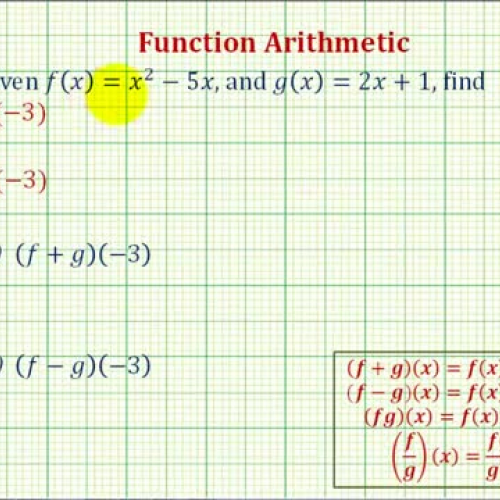 Function Arithmetic Ex1