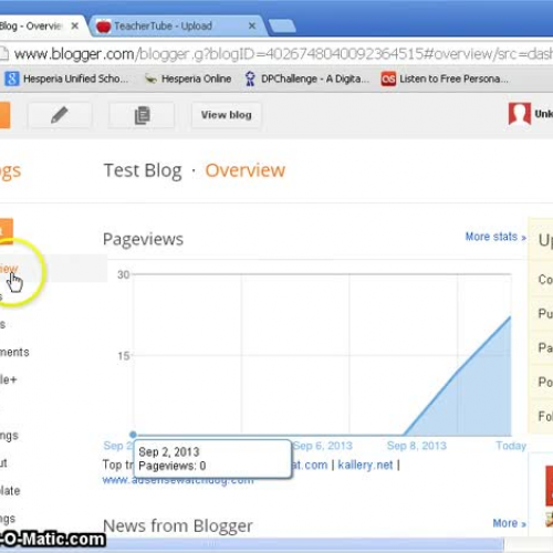 Blogger - Creating a Custom Header
