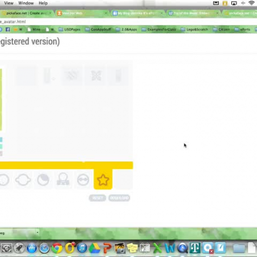 putting an avatar on my site