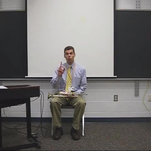Playing Trumpet 3 Beat Rhythms