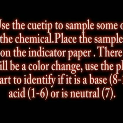 Household Acids and Bases