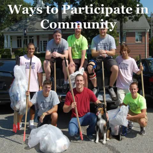Ways to Participate in Community Service