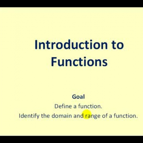 Function Intro A