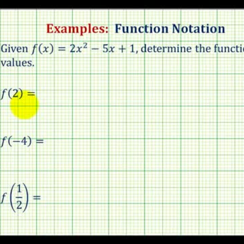 Function Value Given Fx Ex1