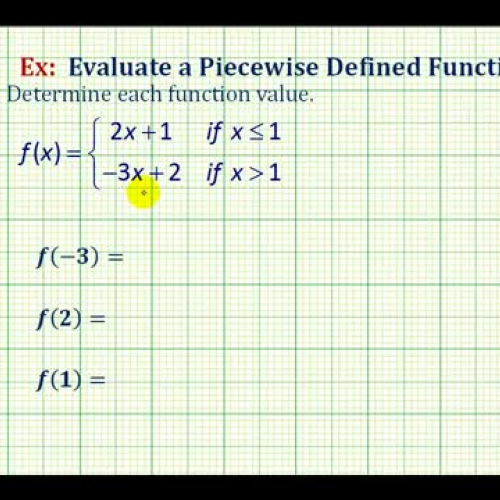 Function Values Piece Wise Ex