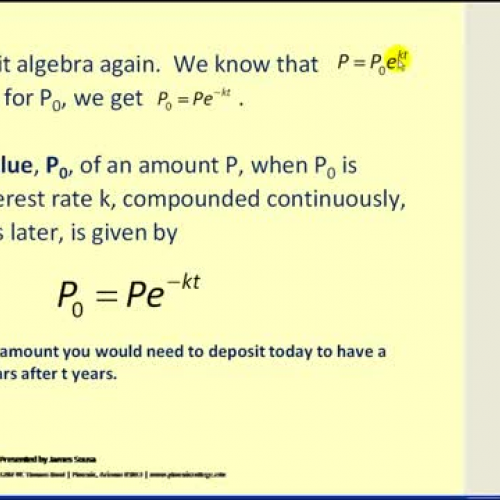 Future Present Value Part2