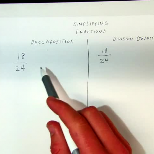 Simplifying Fractions With Decomposition