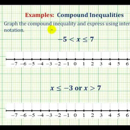 Inequality Compound Basic Ex