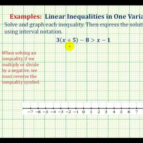 Inequality One Var Multi Steps Ex