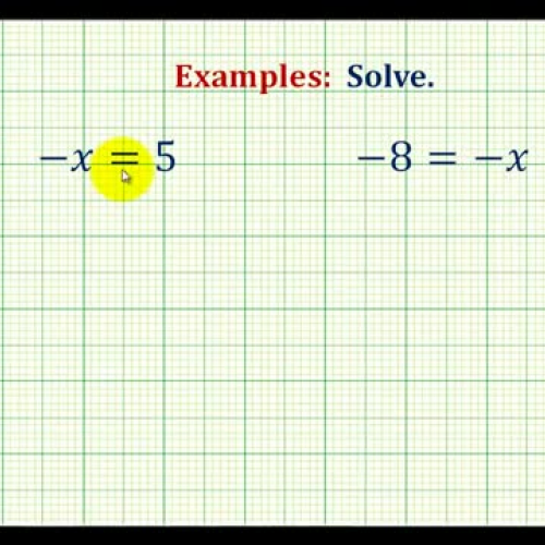 Integer Equation Opp X_ Ex