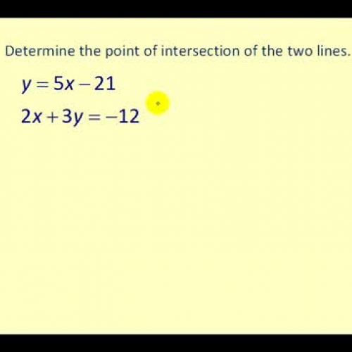 Intersection Calc