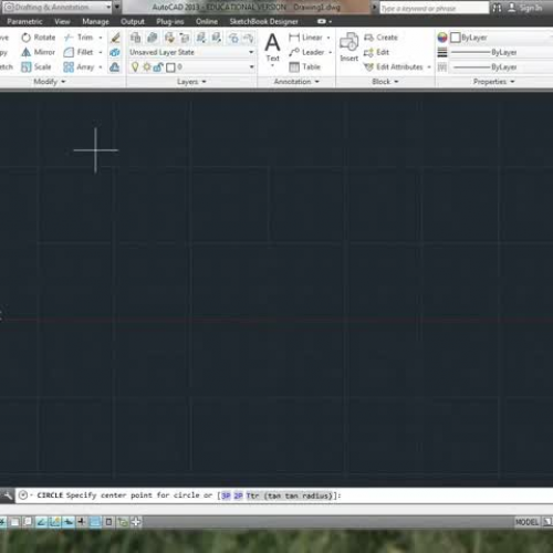 AutoCAD Circles