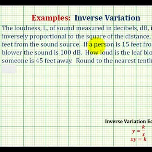 Inverse Variation App Ex2