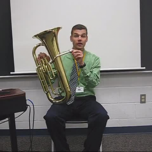 Baritone Playing First Note