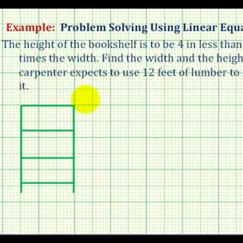 Lin Equ Book Case Dimensions Ex