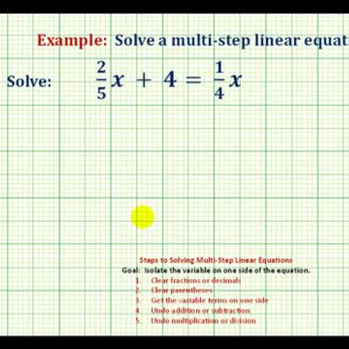 Lin Equ Fract Both Sides Ex