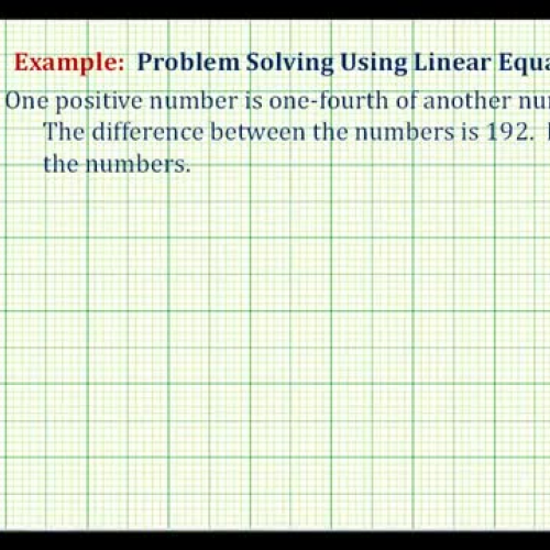 Lin Equ Number Problem Ex2