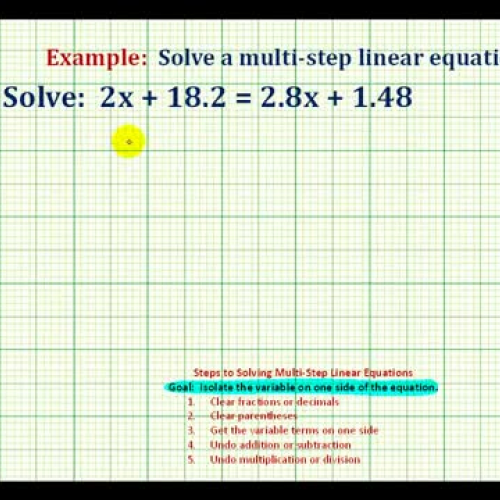 Lin Equation Decimal Both Sides Ex