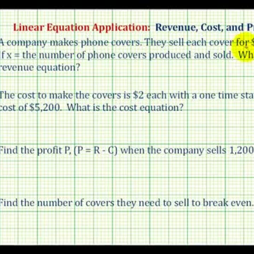 Linear App Profit Ex