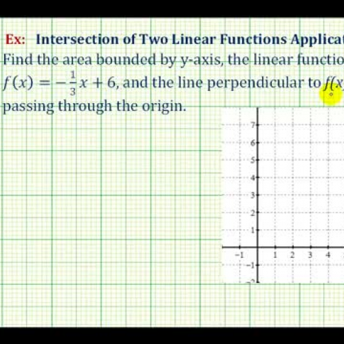 Linear Area Bounded Triangle Ex