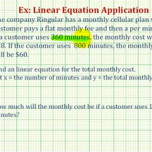 Linear Equ App Cell Phone Plan Ex