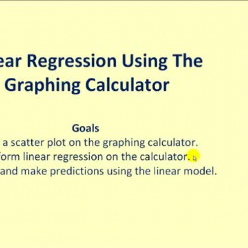 Linear Regression