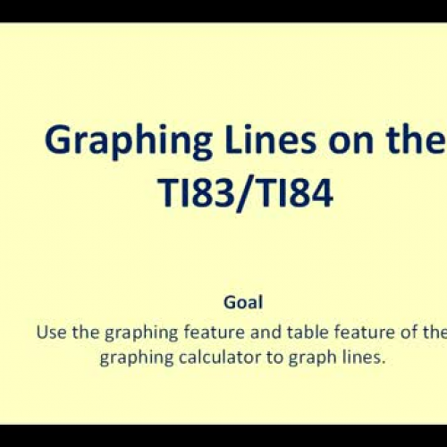 Lines Graph Calc