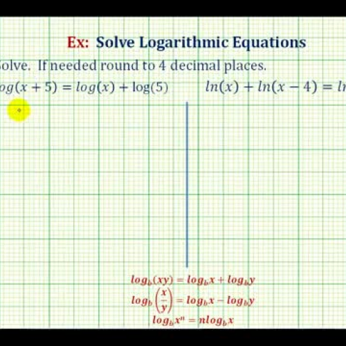 Log Equations All Logs No Exp Equ Ex