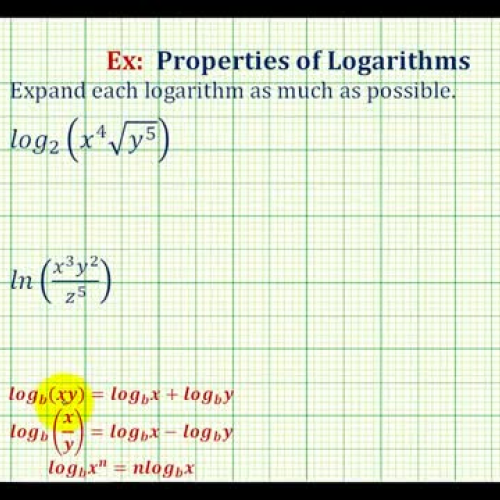 Log Properties Ex1