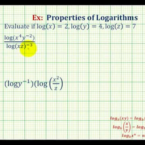 Log Property Evaluate Ex2