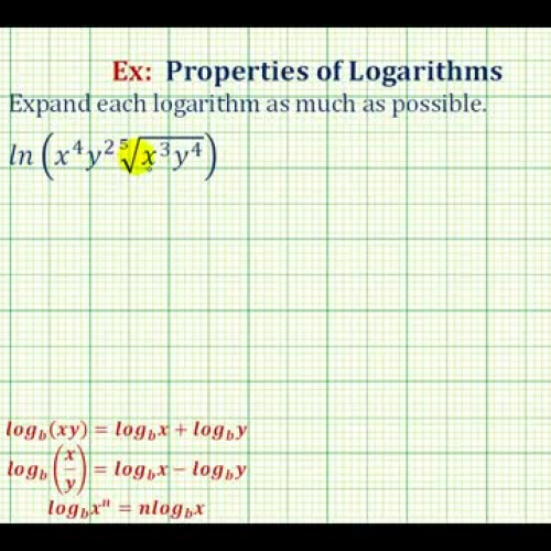 Log Property Expand Radical Ex