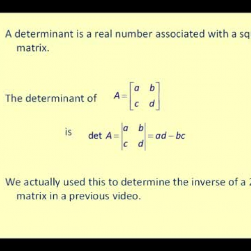 Matrix Determinants