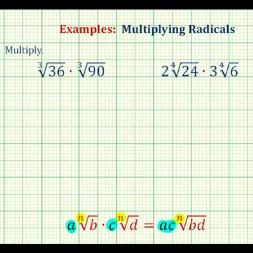 Multiply Radicals Ex2