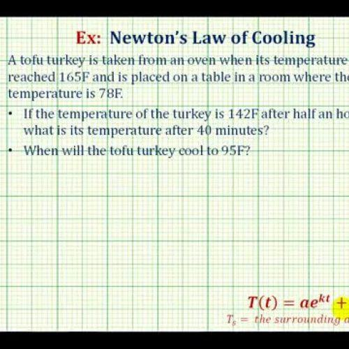 Newton Law Cooling Ex